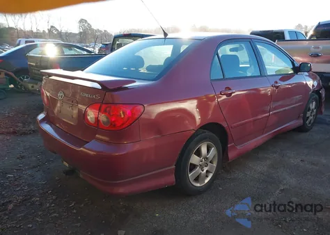 2005 Toyota Corolla S z USA, uszkodzony, nr VIN 1NXBR32E75Z402120